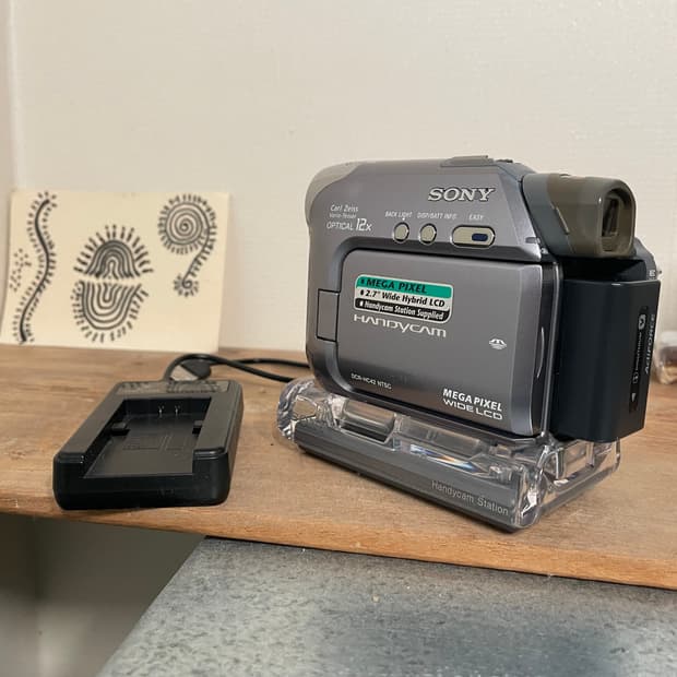 소니 DCR-HC42 캠코더