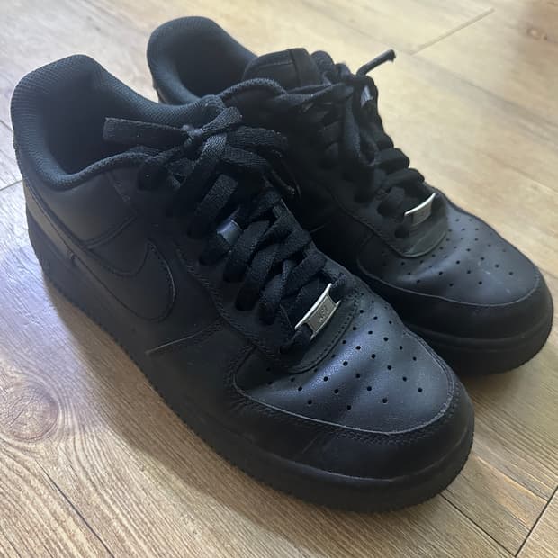 나이키 에어포스 블랙 260