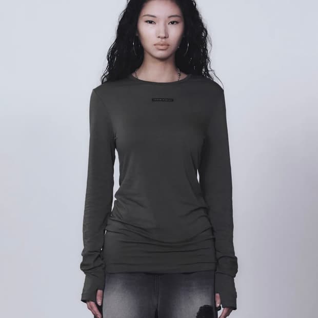 트리밍버드 Basic Label Long Sleeves