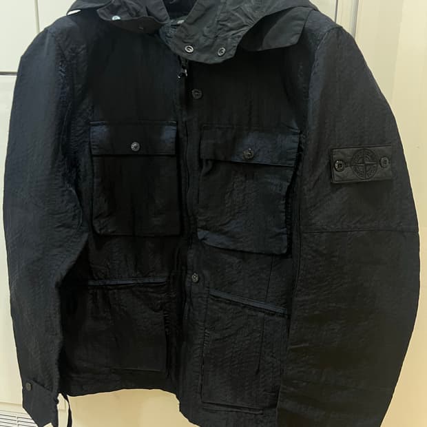 스톤아일랜드 쉐도우 후드야상 L (새상품급,한정판)