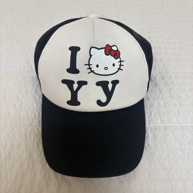 오픈와이와이 헬로키티 메쉬 볼캡