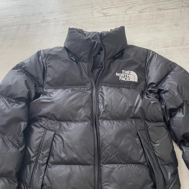 노스페이스 패딩  블랙 L