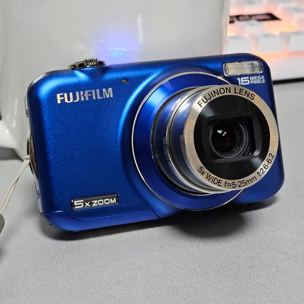 후지필름 파인픽스 JX200 블루 빈티지 디카