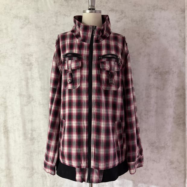 Vintage check jacket