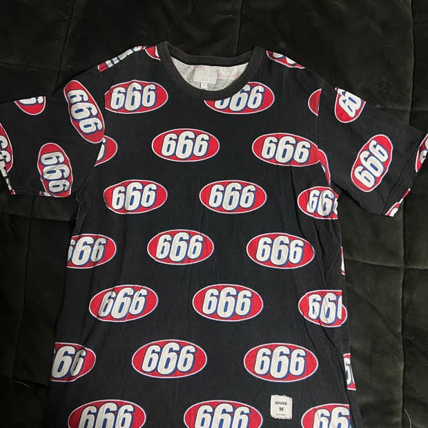 슈프림 666반팔