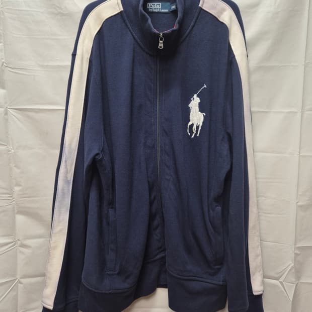 폴로 빅포니 니트집업