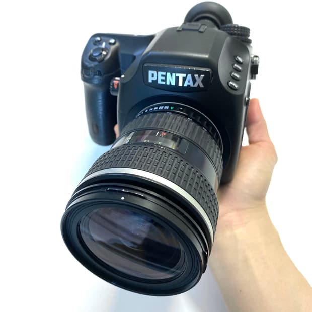 펜탁스 645D 중형 디지털 카메라