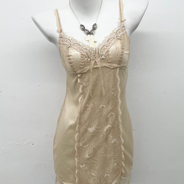 에블린 브리저튼 레이스 슬립