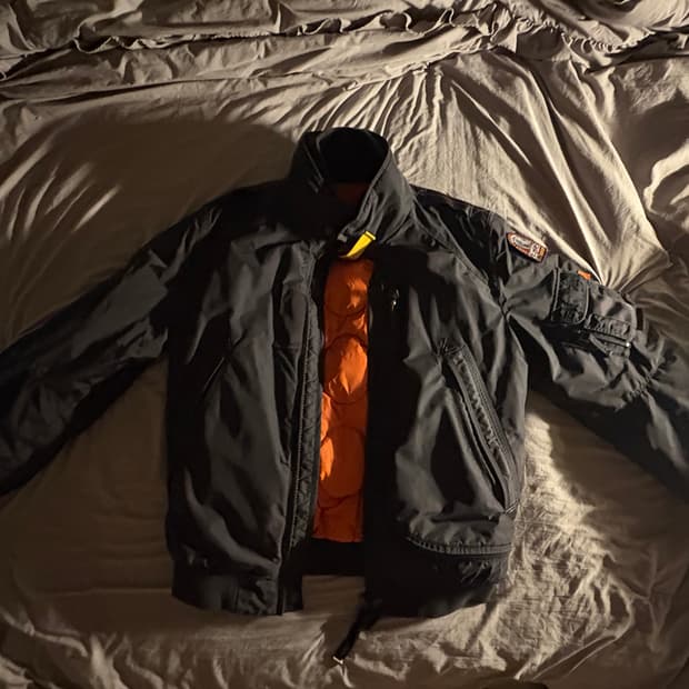 파라점퍼스 파이어 마스터피스 자켓 블랙 s사이즈