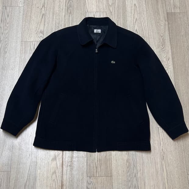 라코스테 구형 정품 모 코트재질 자켓 105