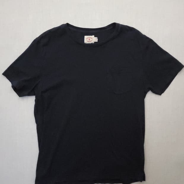 브룩스브라더스 포켓 반팔 티셔츠 네이비 L