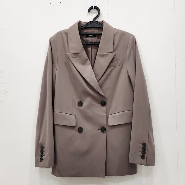 [S] 임블리 브라운 더블버튼 자켓 S사이즈