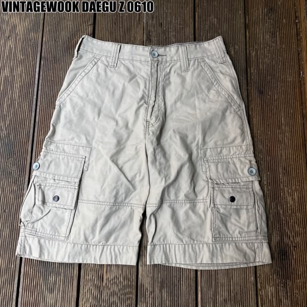 리바이스 카고반바지
