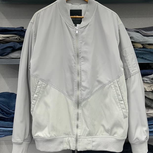 (XL오버)ARMANIEXCHANGE 항공점퍼-M1901