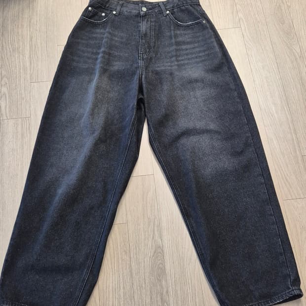 1993스튜디오 벌룬데님 블랙