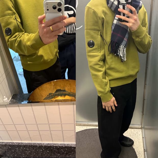 Cp컴퍼니 렌즈 맨투맨