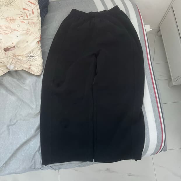 빈티지 블랙 스웨트팬츠