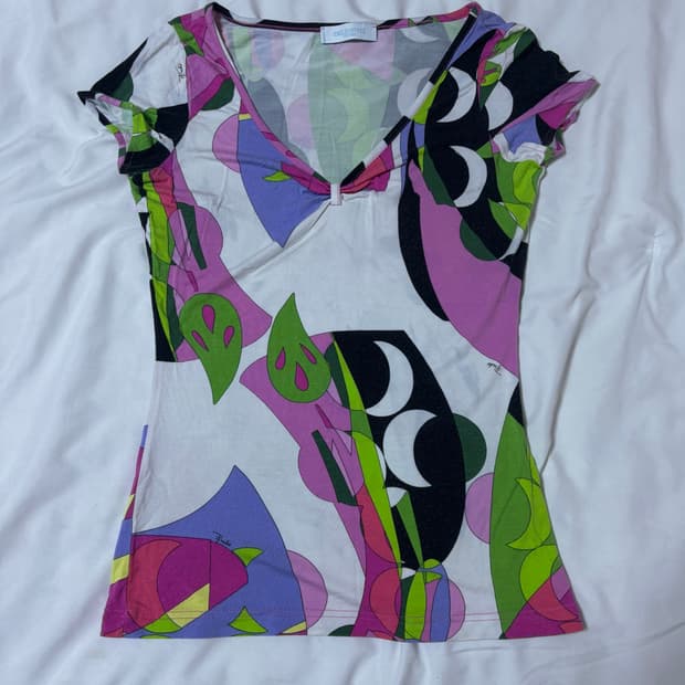 이태리 기하학 오리엔탈 티