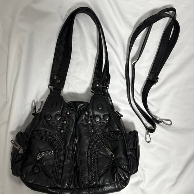 black vintage bag