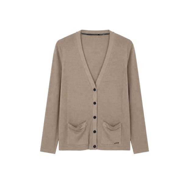 BURBERRY 버버리 실크 혼방 가디건 (7272)