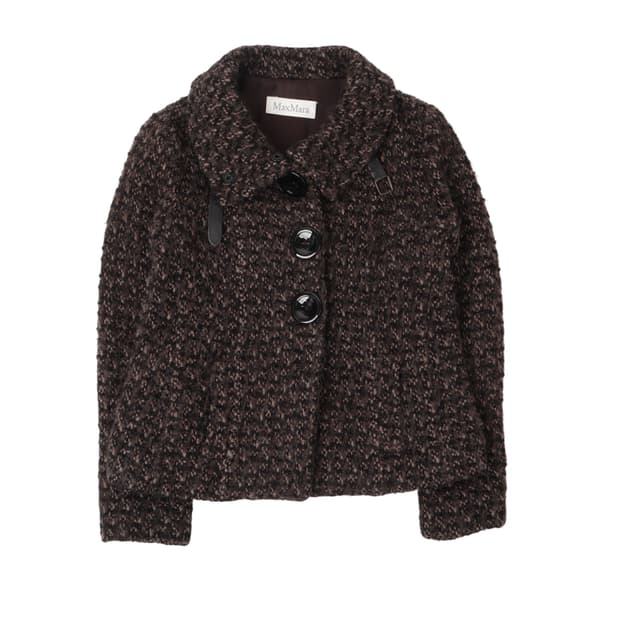 막스마라 모헤어 알파카 울 자켓