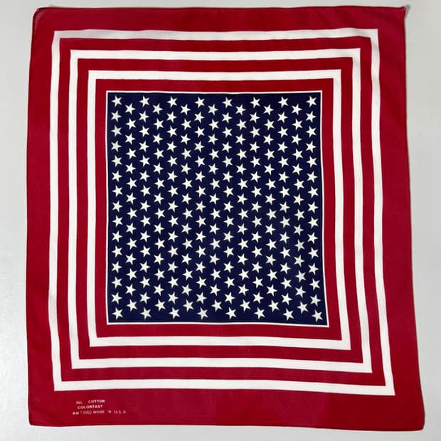 80s 성조기 반다나