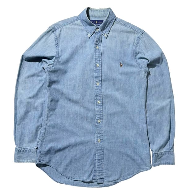 폴로 랄프로렌 샴브레이 데님 셔츠