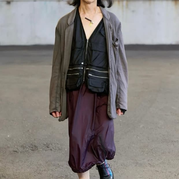 Magliano phantom jersey jacket antracite