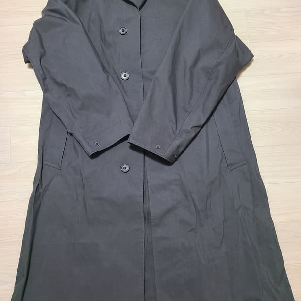 유니클로U 오버사이즈 싱글브레스트코트 