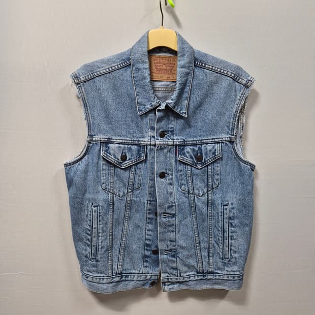 90s 리바이스 청 데님 조끼 70503 M 100~105