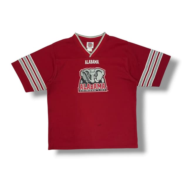 90s USA 알라바마 크림슨 타이드 럭비 져지 (M)  