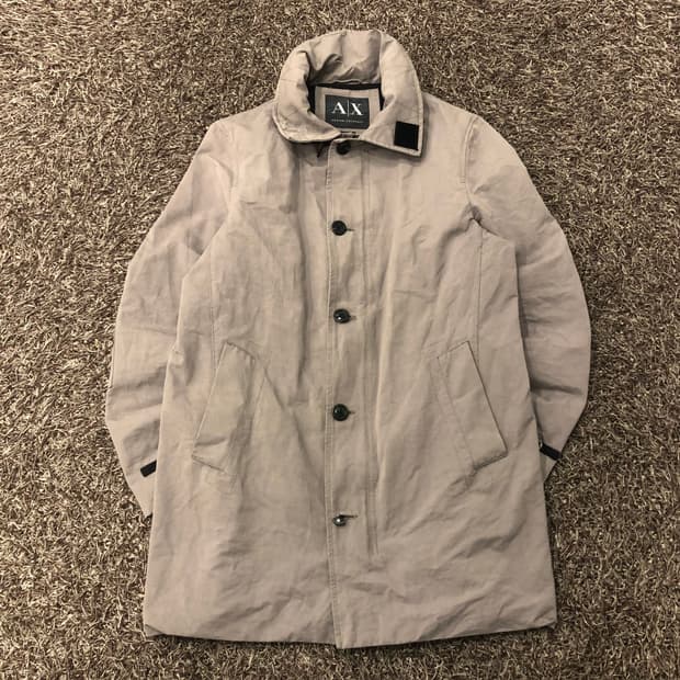 M 아르마니 익스체인지 미니멀 후드 맥코트