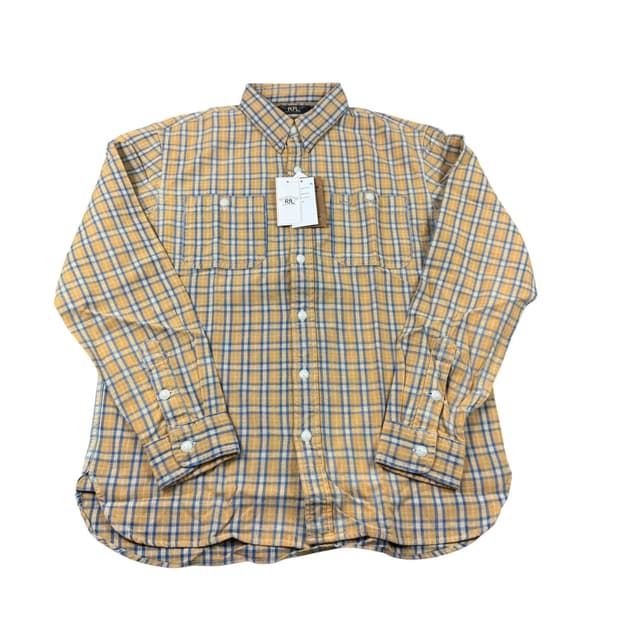 더블알엘 바이 랄프 로렌 플래드 워크셔츠