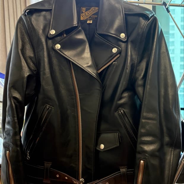 y2 leather 더블라이더 PR-58 가죽 자켓