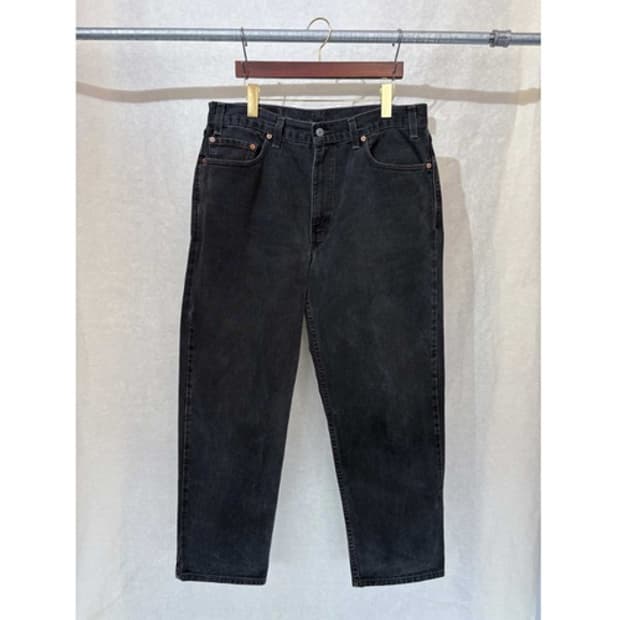 리바이스 made in usa 550 블랙진