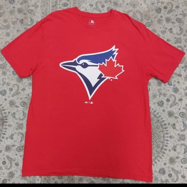 제뉴인 머천다이즈 MLB 토론토 블루제이스 반팔티 L