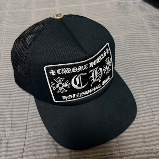 크롬하츠 CH 할리우드 트러커햇 블랙