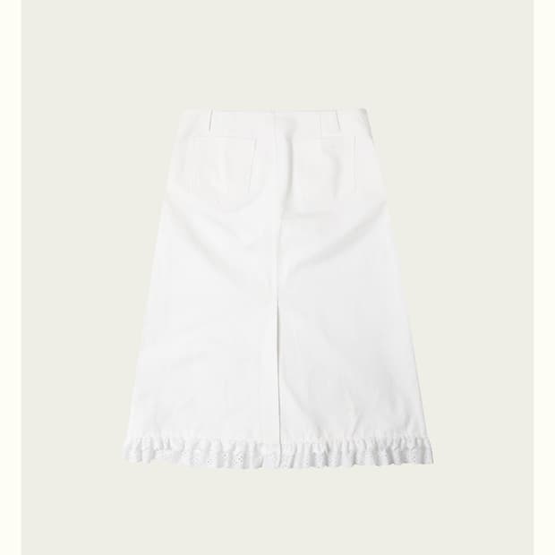 Ribbonbit sara frill skirt (M)