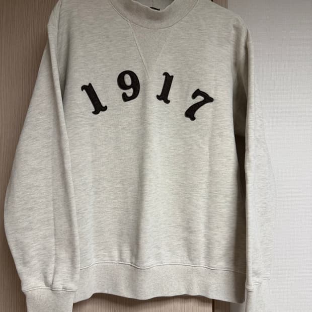 VDR / 하이넥 1917 스웻셔츠 오트밀 / M