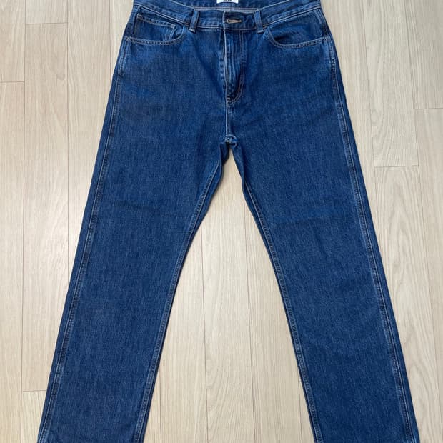 [31] 유니클로u 레귤러피트진 진청