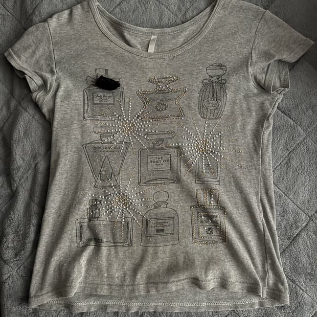 y2k 갸루 키치 러블리 반팔