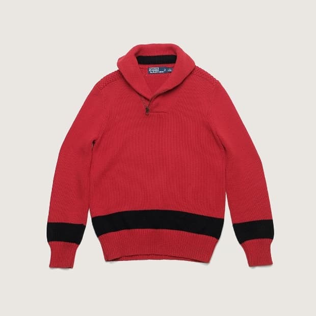 shawl collar sweater