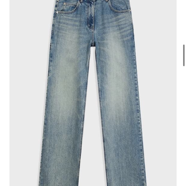 openYY DENIM TRUCKER PANTS (BLUE)