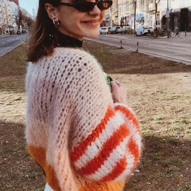 maiami 마이아미 모헤어 니트 (S/M)