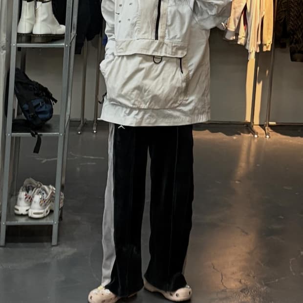 나이키 테크팩 엔지니어드 하프집업 아노락 바람막이 A2918