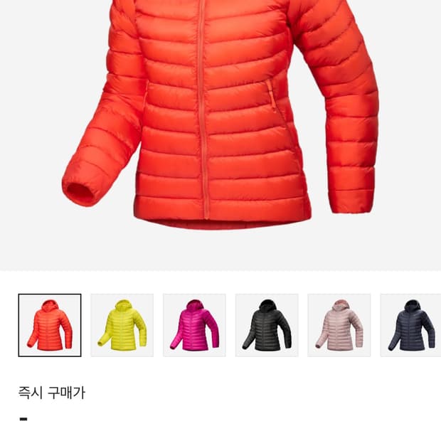 아크테릭스 세륨 여성 미듐 새것