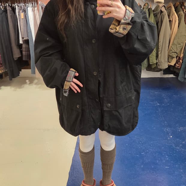 Barbour 바버 빅 비데일 논왁스 자켓