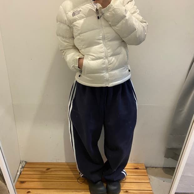 노스페이스 700 필 다운 화이트푸퍼패딩