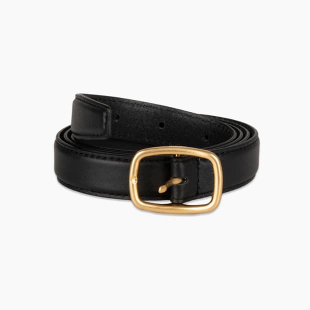[80(~30inch)] Narrow Belt_Black(Napa)
