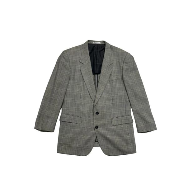 입생로랑 체크 자켓